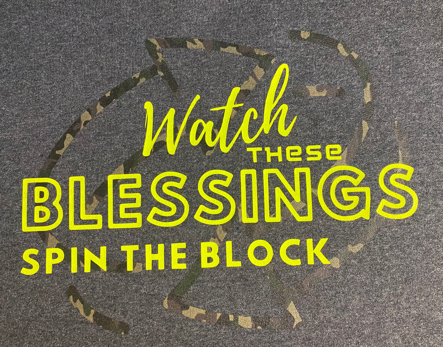 Watch these BLESSINGS Spin the BLOCK Tee