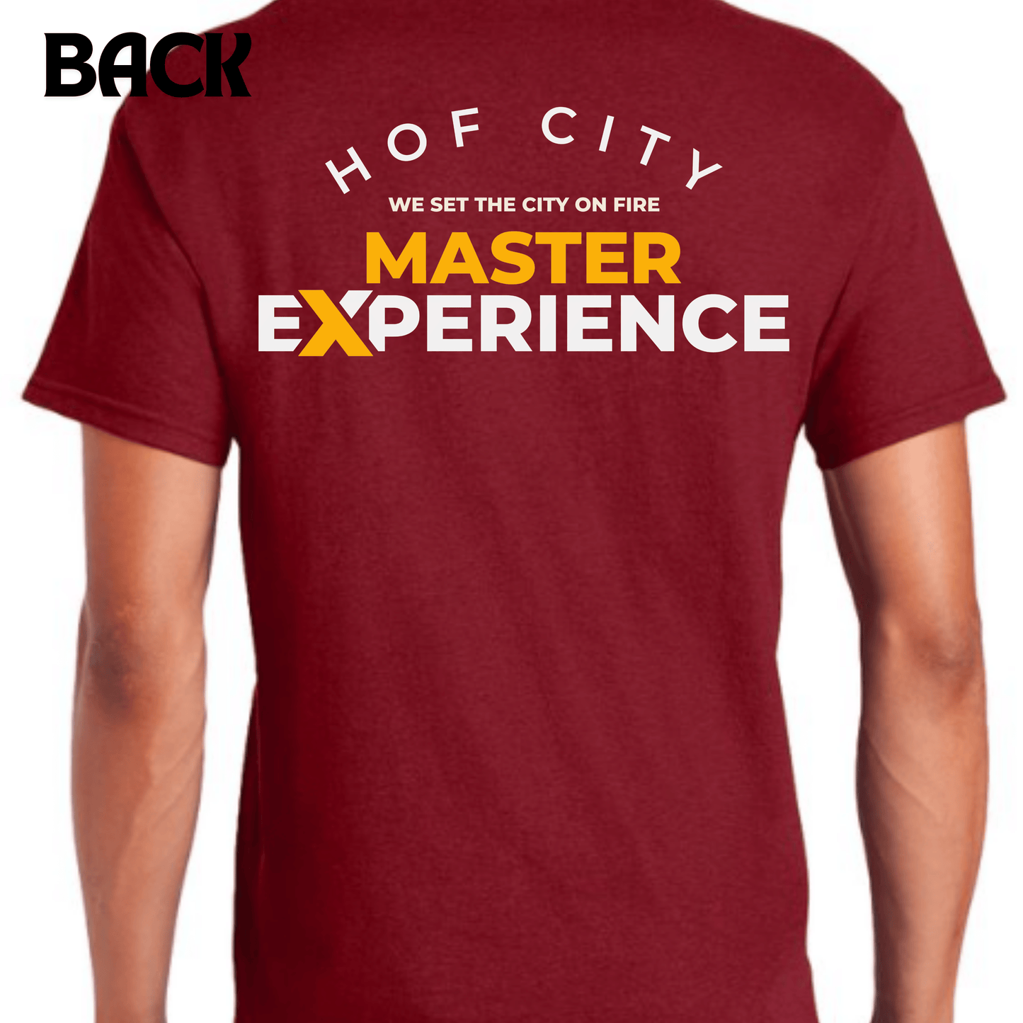 2025 HOF CITY XTREME MASTER EXPERIENCE TSHIRT (CARDINAL) - PRE-ORDER!