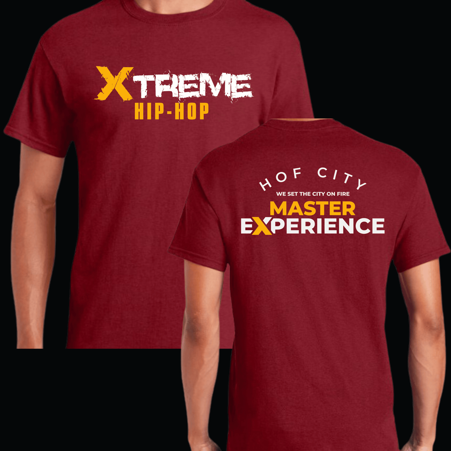 2025 HOF CITY XTREME MASTER EXPERIENCE TSHIRT (CARDINAL) - PRE-ORDER!