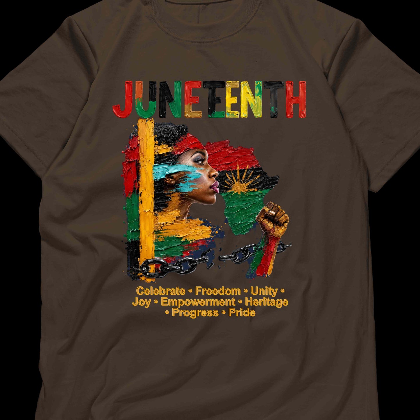 JUNTNTH (paint)- TSHIRT