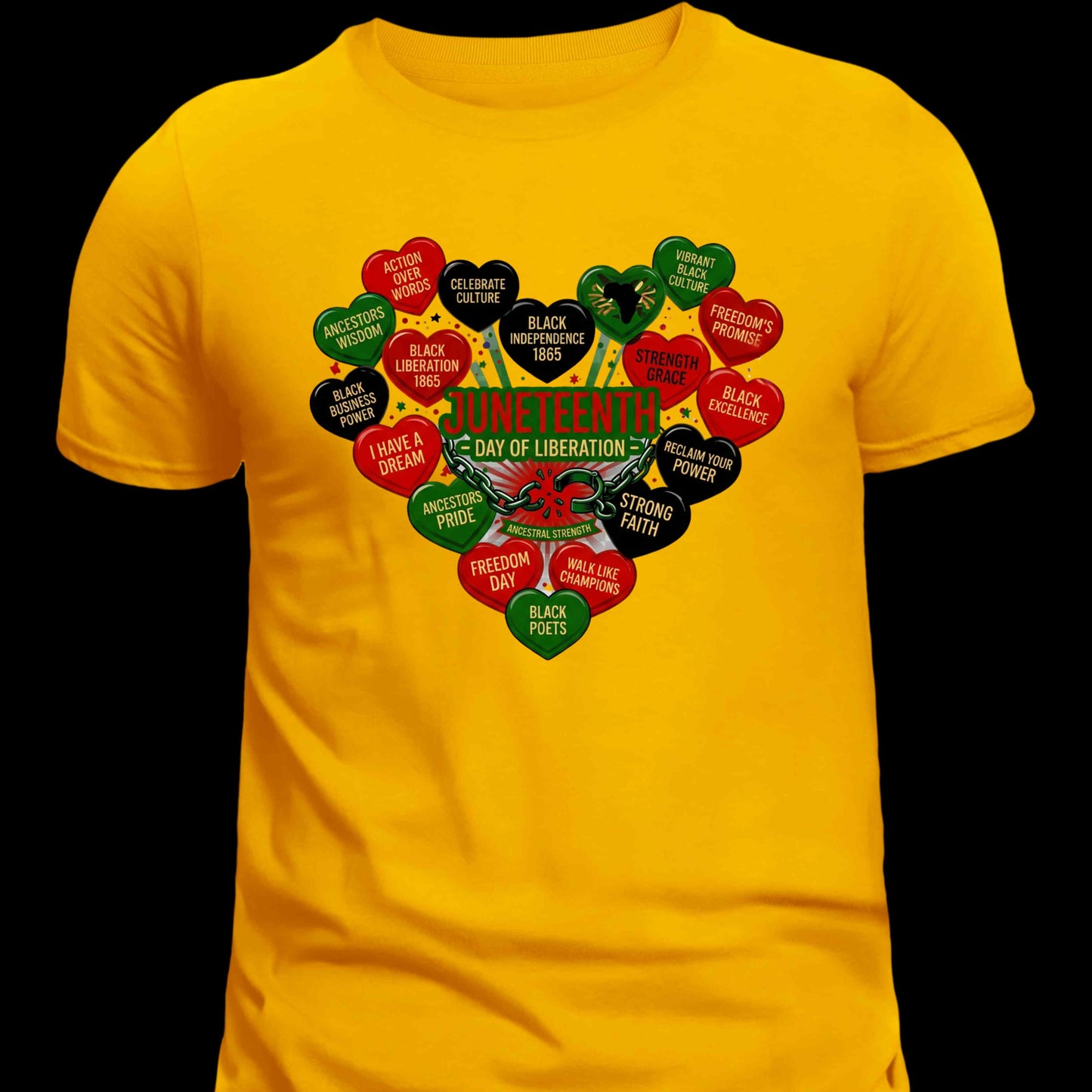 JUNTNTH Represent- TSHIRT