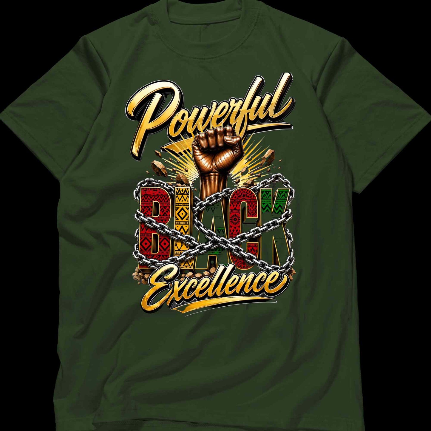 Powerful Black Excellence- TSHIRT
