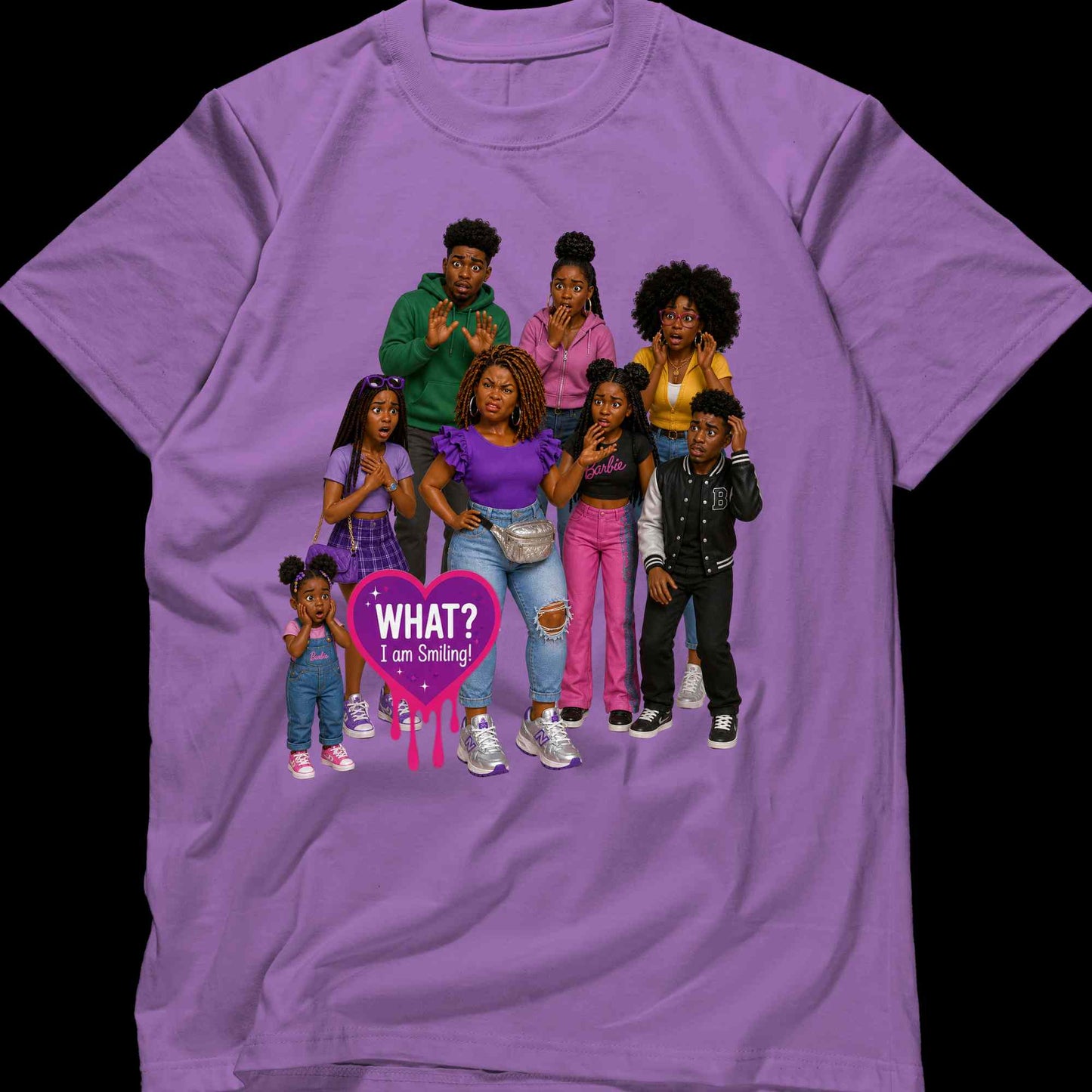 WHAT? I am Smiling (RFB) - TSHIRT